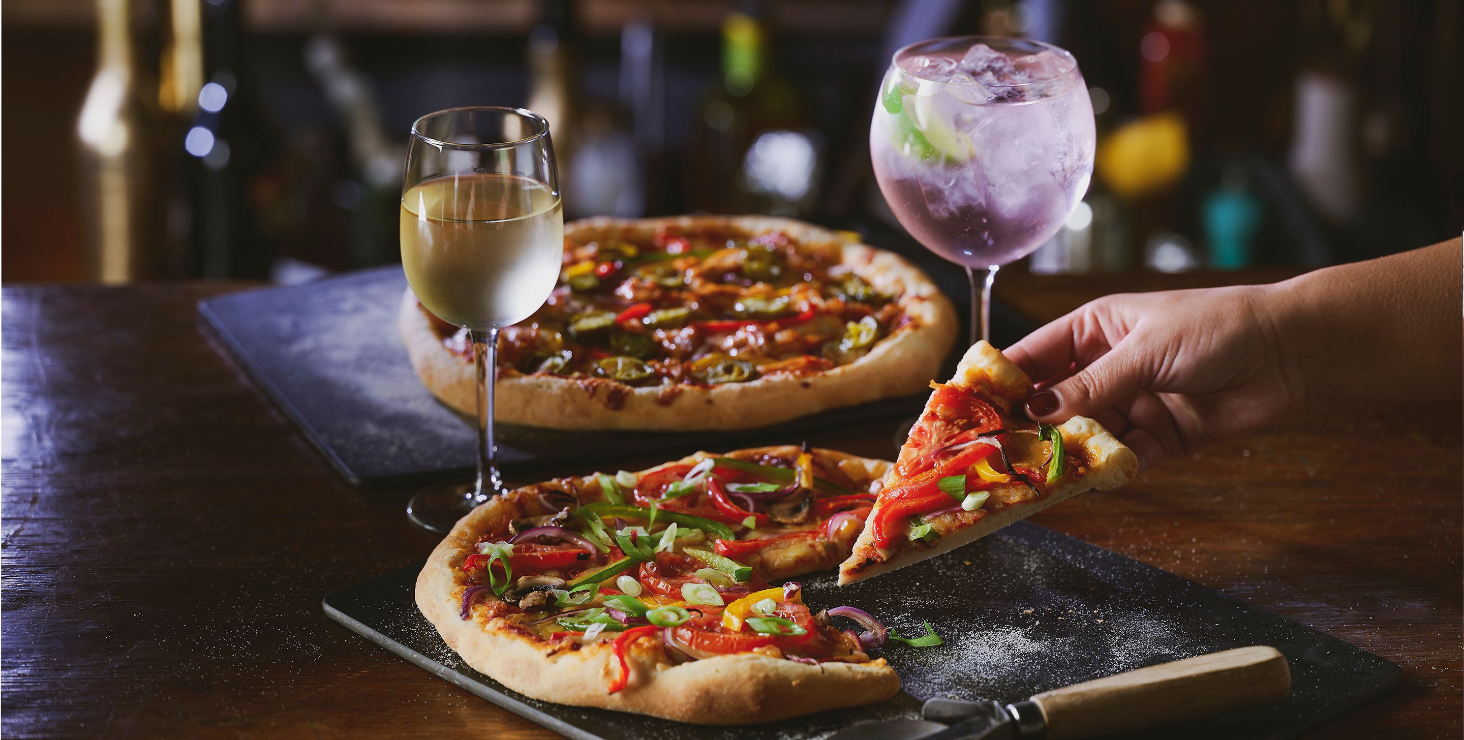 The full pizza for a slice of the price